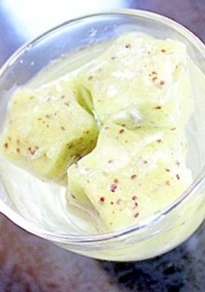 つわり対策★キウイの炭酸フルーツジュース-レシピのメイン写真