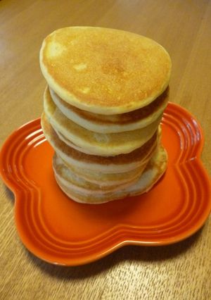 おからパウダーとHM♪ふんわりパンケーキ-レシピのメイン写真