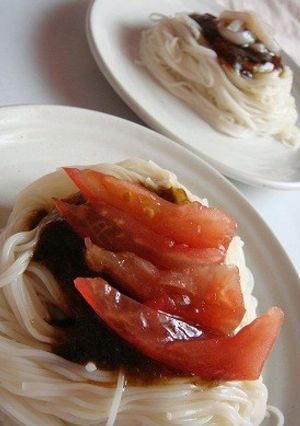 そうめんで！和風ジェノベーゼ-レシピのメイン写真