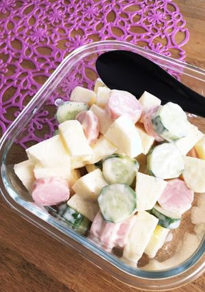 さっぱり美味しい♡りんごのサラダ☆-レシピのメイン写真