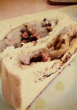 味噌マヨ豚肉とクリチのオープンサンド-レシピのメイン写真