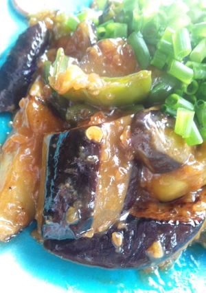 醤油麹で茄子とピーマンのシンプル炒め-レシピのメイン写真