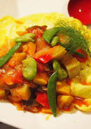 豪華なオムライス(*^^)v-レシピのメイン写真