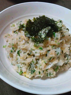 ほうれん草としらすの炒飯-レシピのメイン写真