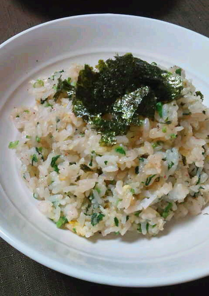 ほうれん草としらすの炒飯-レシピのメイン写真