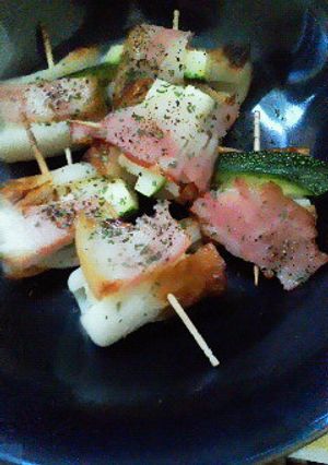ちくわの挟み焼き-レシピのメイン写真