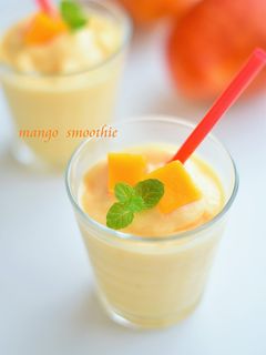 ☆マンゴースムージー☆-レシピのメイン写真