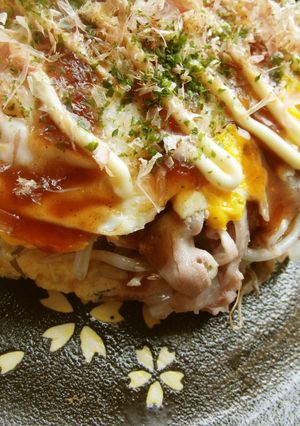低糖質＊おから＆もやしの広島風お好み焼き-レシピのメイン写真
