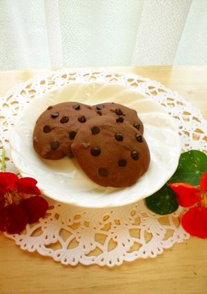 柔らかクッキー(チョコ味)-レシピのメイン写真