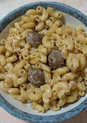 簡単★お弁当にも!照り焼きミートボールマカロニ-レシピのメイン写真