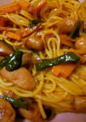 給食の味☆ナポリタン-レシピのメイン写真