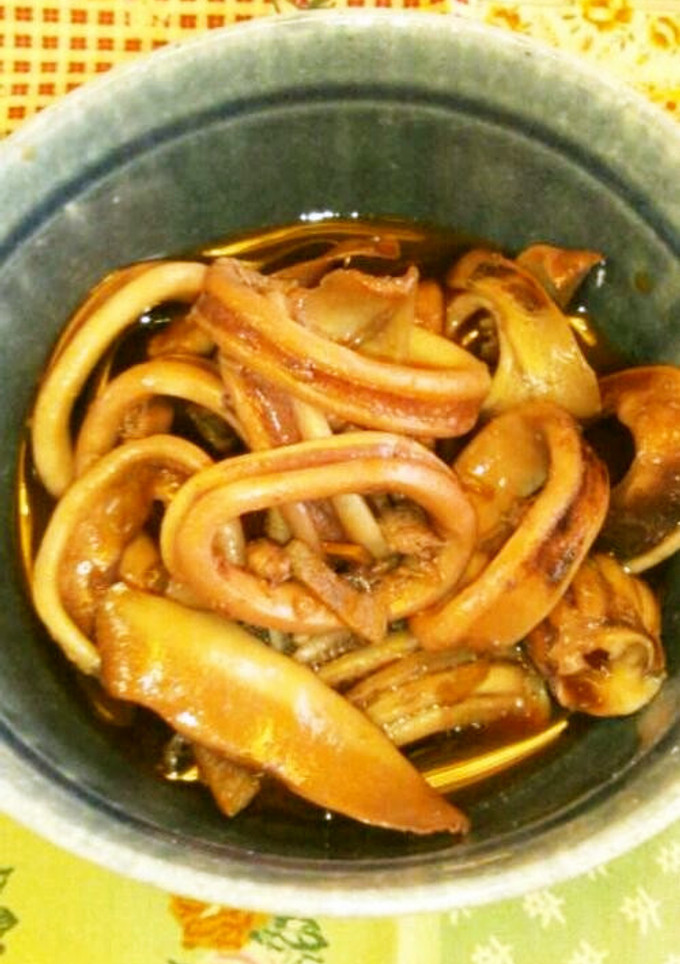 イカの煮付け♪-レシピのメイン写真