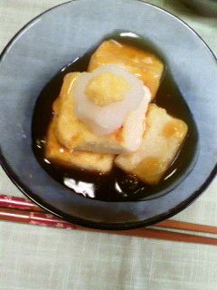 揚げだし豆腐☆あんかけ♪-レシピのメイン写真