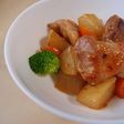 鶏肉と焼き大根のてりてり