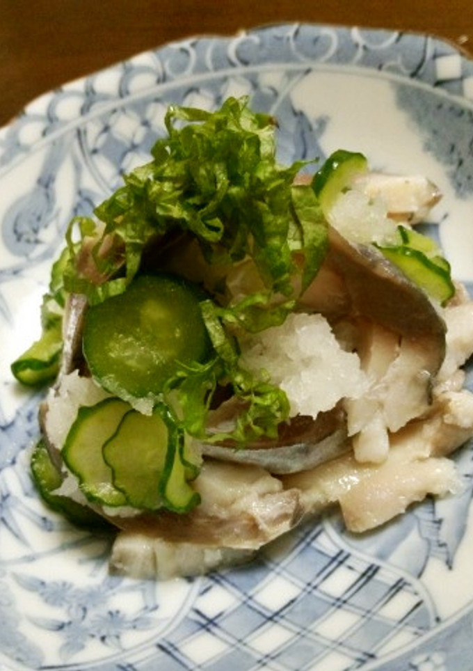 〆サバでおろしきゅうり和え-レシピのメイン写真