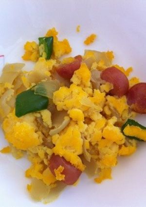 ☆野菜入り‼スクランブルエッグ☆-レシピのメイン写真