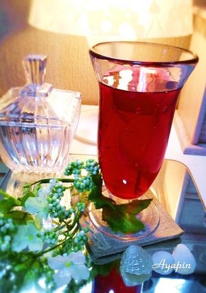 赤しそジュース☆*:.｡.-レシピのメイン写真