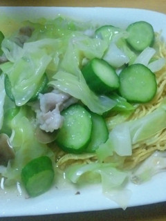 電気フライヤーで作る皿うどん-レシピのメイン写真
