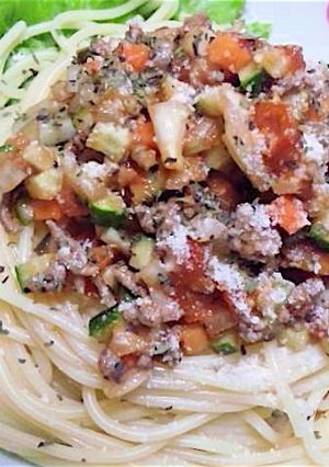 トマトとピクルスの冷製パスタ-レシピのメイン写真