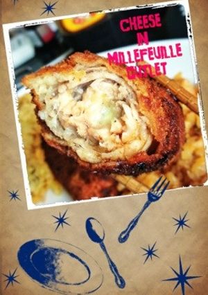 チーズ in ミルフィーユカツ-レシピのメイン写真