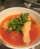 手羽元とかぶのトマト煮…グラタン風にも