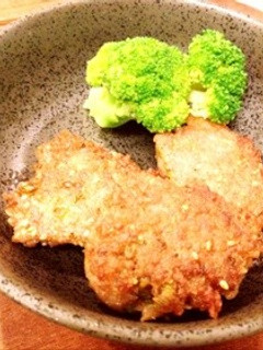 豚ひき肉で簡単ごまつくね*-レシピのメイン写真