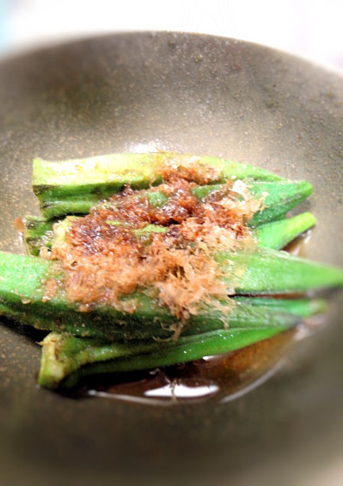 小さな野菜のおかず☆オクラの煮浸し-レシピのメイン写真
