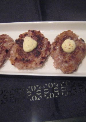 これ美味い!プチプチいかのハンバーグ-レシピのメイン写真