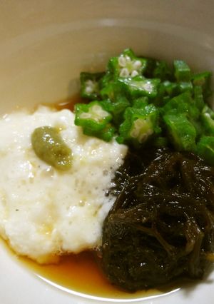 もずくとろろ-レシピのメイン写真