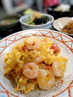 卵のおかず☆エビと完熟トマトの卵炒め-レシピのメイン写真