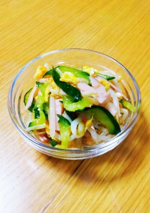 簡単☆もやしの中華サラダ☆甘めで♡-レシピのメイン写真