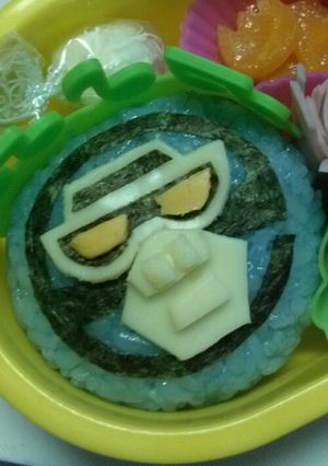 キャラ弁■ゴーバスターズ ゴリサキバナナ-レシピのメイン写真