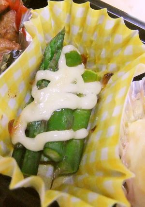 ☀アスパラのマヨ焼き☀-レシピのメイン写真