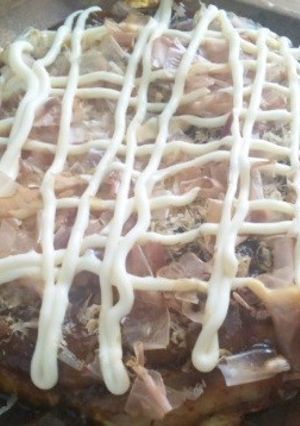 キャベツたっぷりお好み焼き-レシピのメイン写真
