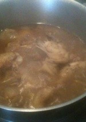 鶏肉（３）カレー風煮込み-レシピのメイン写真