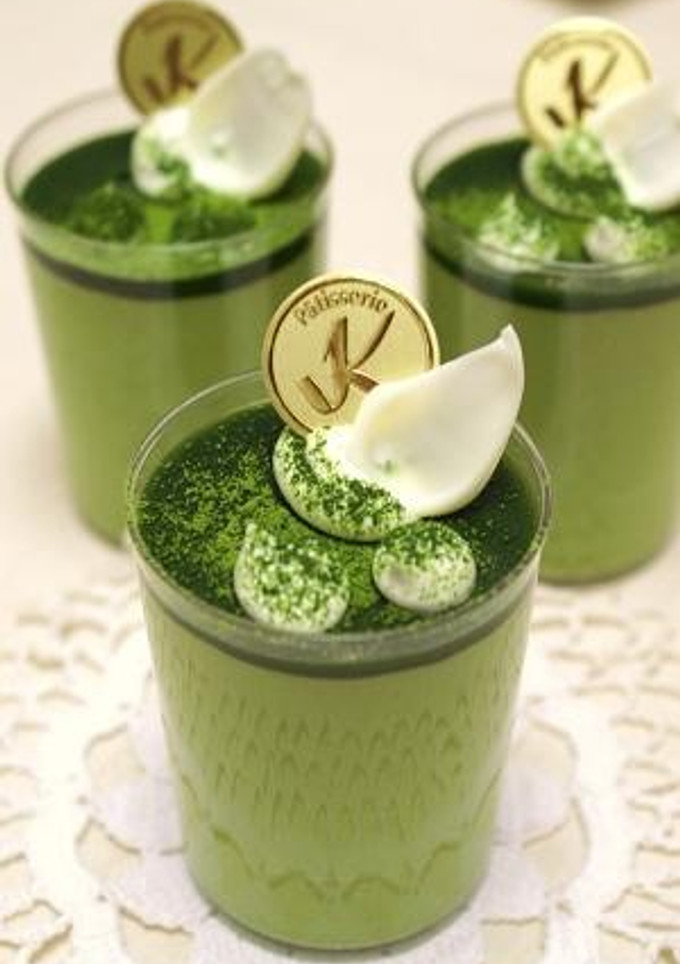 *+抹茶のとろけるムース*+-レシピのメイン写真