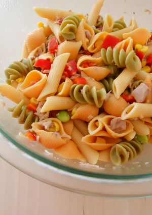 夏の定番♡パスタサラダ(スペイン料理)-レシピのメイン写真