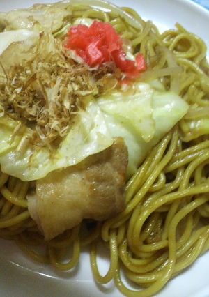 我が家の焼きそば-レシピのメイン写真