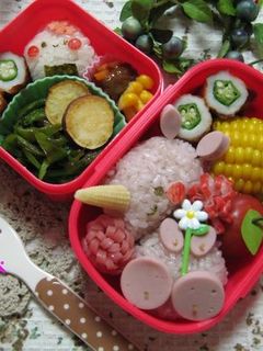 サイ君おにぎり☆キャラ弁-レシピのメイン写真