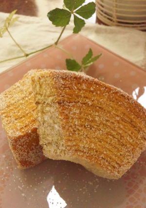 焼きバームクーヘン♫サクッとふわ～が♡-レシピのメイン写真
