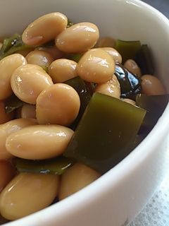 昆布と大豆の甘煮だワン-レシピのメイン写真
