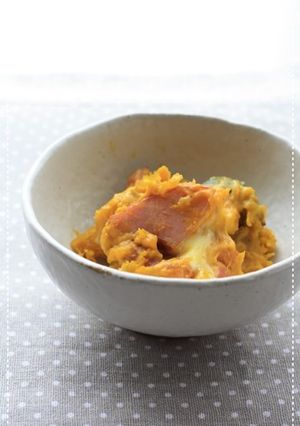 かぼちゃとベーコンのホットサラダ-レシピのメイン写真