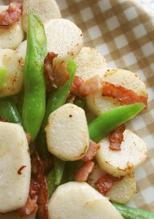 ささっと長芋のバターソテー-レシピのメイン写真