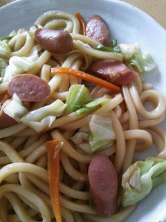 子供と食べよう☆焼きうどん-レシピのメイン写真