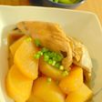 アラを使ってぶり大根