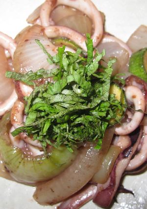 ☆リングイカと野菜の簡単ソテー☆-レシピのメイン写真