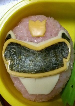 キャラ弁■ゴセイピンク弁当-レシピのメイン写真