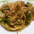 Wソースが決め手のソース焼きうどん