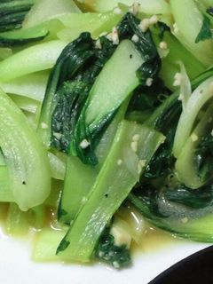 チンゲン菜の中華炒め-レシピのメイン写真
