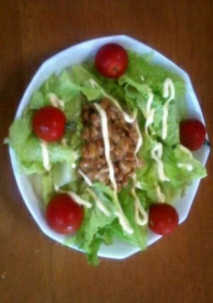 納豆サラダうどん★-レシピのメイン写真